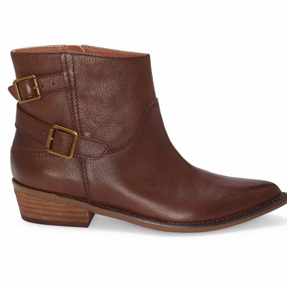 LUCKY BRAND BOOTIES CAELYN LEATHER
